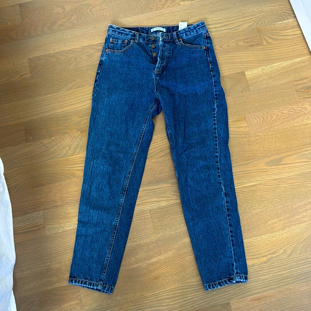 PULL&BEAR high waisted, straight leg jeans